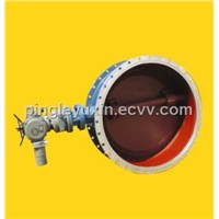 Double eccentricity butterfly valve