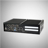 Embedded Box PC with Atom D525 CPU  IEC-622DV  (VGA, USB, Audio, 6 COM, 2 PCI)