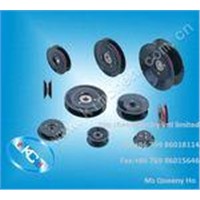 Flanged wire guide pulley(wire roller) nylon pulley