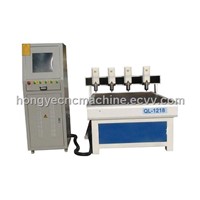 Four Heads Antique  Furniture CNC Router With CE