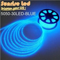 LED Flexible Strip Light SMD5050 Blue 5M/roll 150leds Waterproof Wholesale
