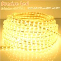 LED Flexible Strip Light SMD3528 Warm white 5M/roll 150leds Waterproof Wholesale