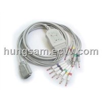 Nihon Kohden EKG cable and Leads