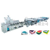 Plastic Hollow Grid Board Production Line