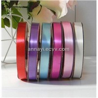 Plastice ribbon for holiday gifts and decoration of band