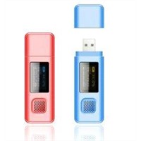 Portable USB Mini Rechargeable Mp3 Player with Microsd Card Slot BT-P121
