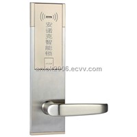 RFID Door Lock with Satin Stainless Steel Finish, Alkaline Batteries and Stylish Design