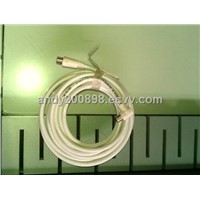 RF Cable Coaxial With 2 F Connector(RG6,RG59,RG11)
