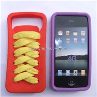 Silicone cell case for iPhone 4G
