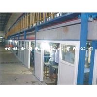 Surgical glove production line