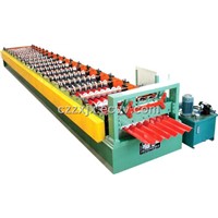YX35-125-750 color steel tile roll forming machine