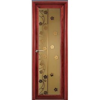 aluminum exterior door with 35-40m leaf thickness and environmental-friendly features
