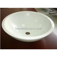 bathroom  sink-19mm man-made white jade