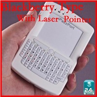iPazzPort 2.4g Mini Wireless Keyboard and Touchpad with Laser Pointer