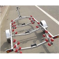 steel hot dipped galvanized boat trailer with rollers LH5500