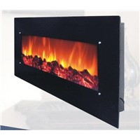 wall- mounted electric fireplace