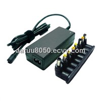 hot-sale 70W universal laptop automatic charger with LED and 8 output pins for most laptops