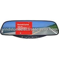 3.5&amp;quot; TFT monitor Bluetooth Rearview car kit