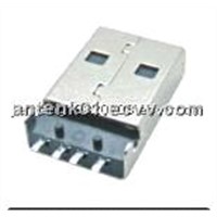 USB a Type Male Right Angle SMT Connector
