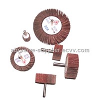 Abrasive Flap wheel with shafts