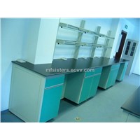 Laboratory table and sink