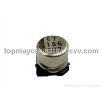 SMD aluminum electrolytic capacitor