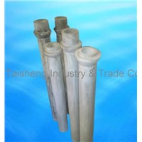 Thermal Shock Resistance Silicon Nitride Riser Tube for Aluminum Low Pressure Casting
