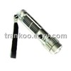 Aluminium Solar Energy LED Flashlight Torch