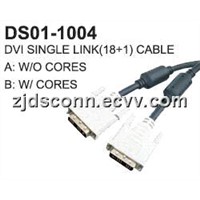 DVI Single Link(18+1) Cable