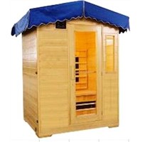 3 Person Hemlock Outdoor Infrared Sauna (L3O)