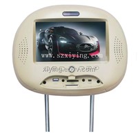 7 inch car monitor with pillow