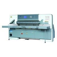QZYX1300D Digital display double hydraulic double guide paper cutting machine