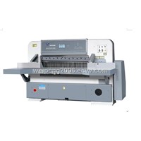 QZYX1370D Digital display double hydraulic double guide paper cutting machine