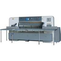 QZYX1620D digital display double hydraulic double guide paper cutting machine