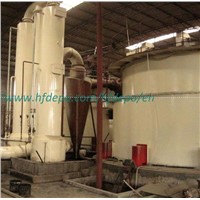 biomass gas supply system for burning steam boiler