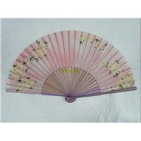 fashionable silk and bamboo fans for lady