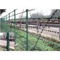 galvanized barbed iron wire mesh