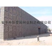 galvanized gabion wall