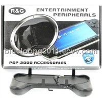 hand grip with rechargeable battery pack for psp2000