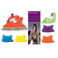 Outdoor Beanbag Chair with Vinyl Material
