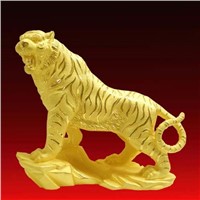 Gold Plated Home Decoration - Tiger