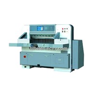 QZYK920D-8 program control double hydraulic double guide paper cutter