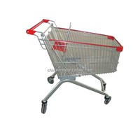 supermarket shelves--shopping trolley,shopping cart