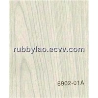 6902-01A PVC Wood Grain Film/Pvc wood veneer/engineered veneer
