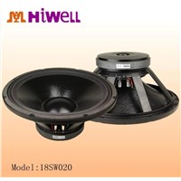 18 Inch 600W 5 Ohm RCF Subwoofer Speaker (18SW020)