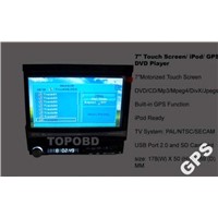 7 inch Touch Screen/ iPod/ GPS car DVD Player