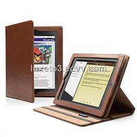Apple Ipad2 Leather Cover Case--Folding Stand