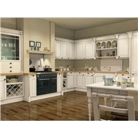 Classic Solid Wood Kitchen Cabinet