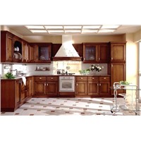 Classic Solid Wood Kitchen Cabinet