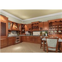 Classic Solid Wood Kitchen Cabinet